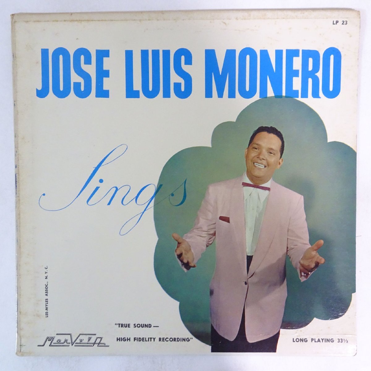 10025378;【Puerto Rico盤/深溝/LATIN】Jose Luis Monero / Sings_画像1