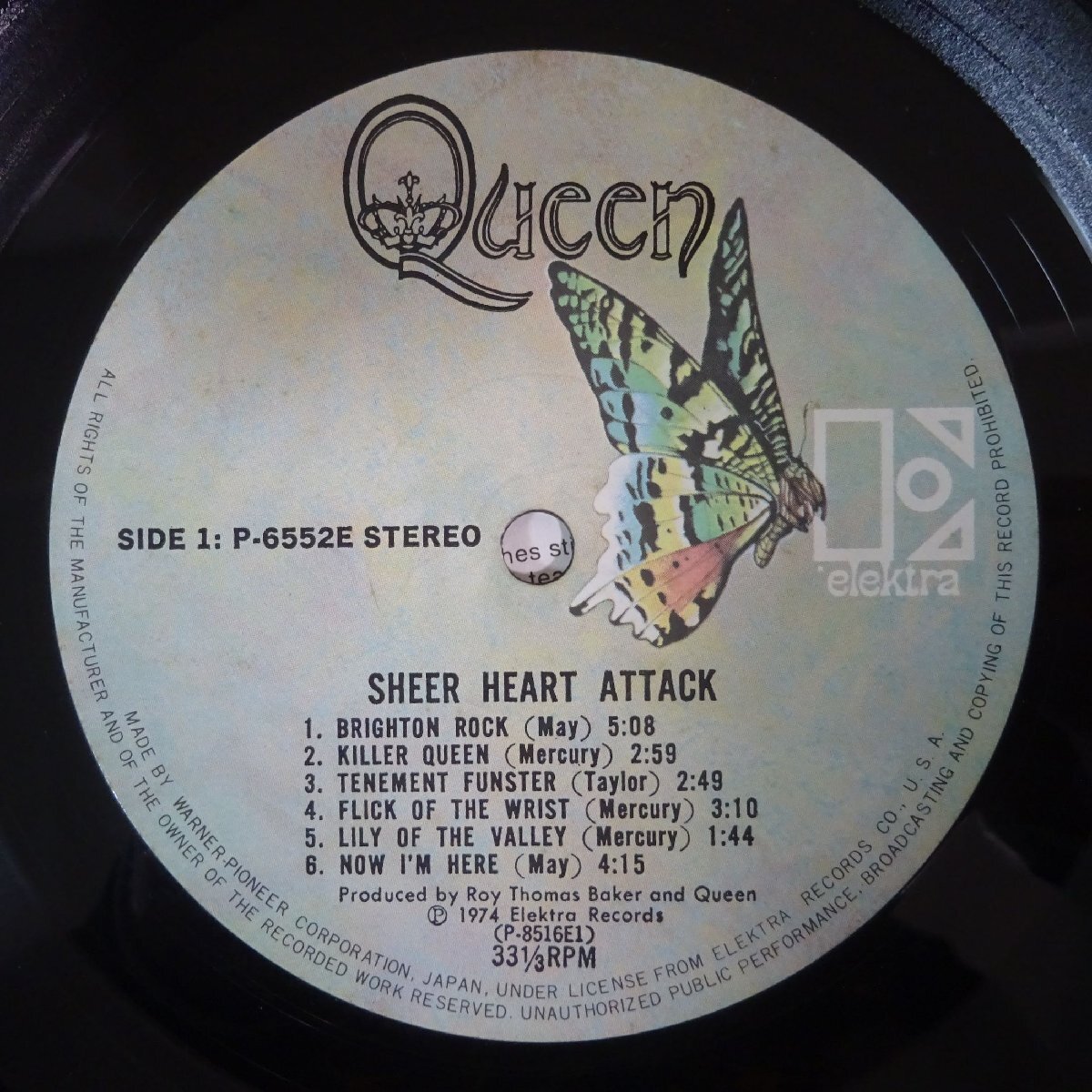 11186386;【美盤/帯付き】Queen クイーン / Sheer Heart Attack - Queen IIIの画像3
