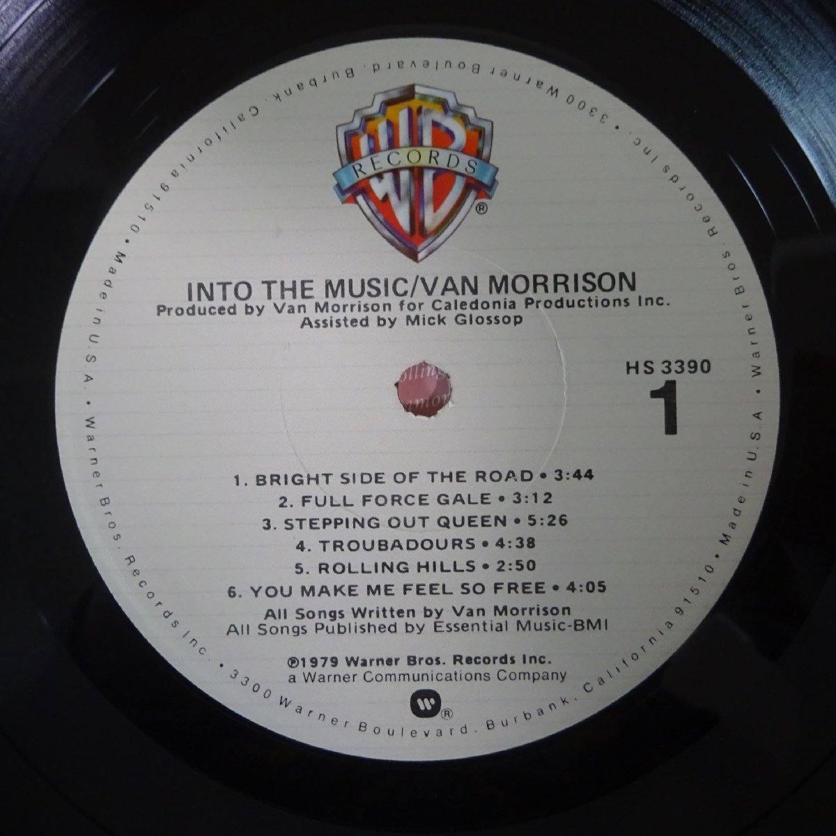 11186380;【US盤/シュリンク】Van Morrison / Into The Musicの画像3