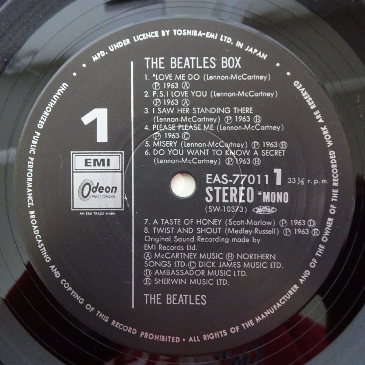 10025398;【帯付/8LP箱】The Beatles / From Liverpool - The Beatles Box_画像3