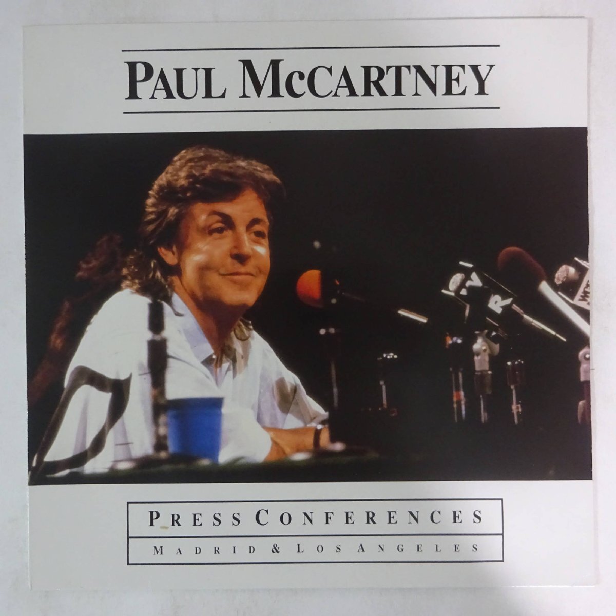 11186421;【BOOT/Picture Disc/12inch】Paul McCartney / Press Conferences Madrid & Los Angeles_画像1