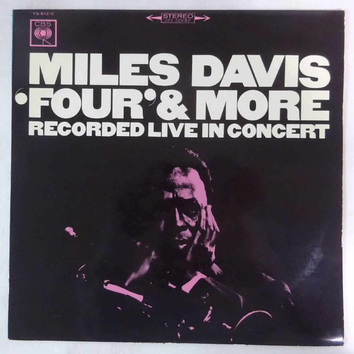 11186453;【国内盤/CBS/ペラジャケ】Miles Davis / Four' & More - Recorded Live In Concertの画像1