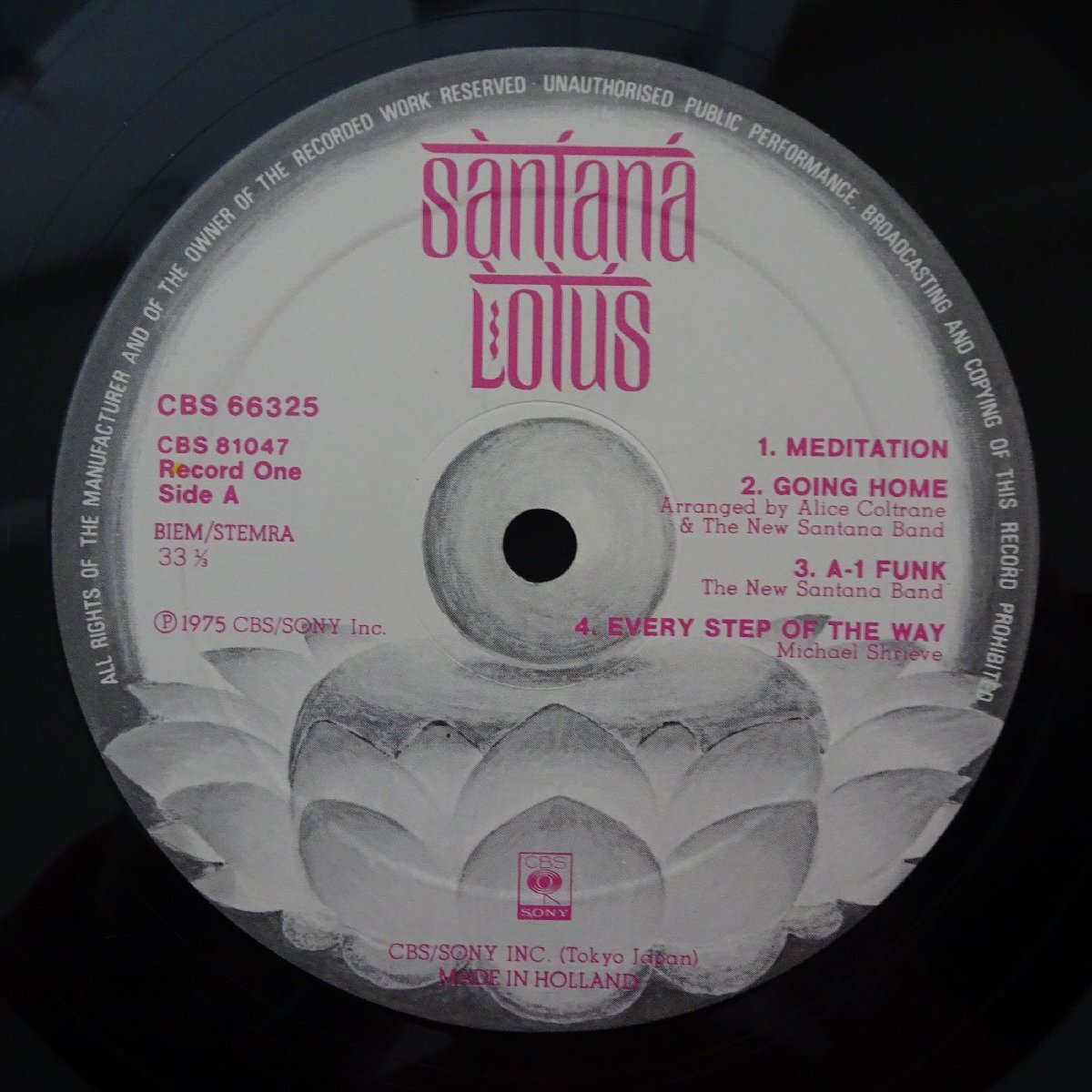 14030894;【EU初期プレス/3LP/横尾忠則ジャケ/3面見開き】Santana / Lotusの画像3