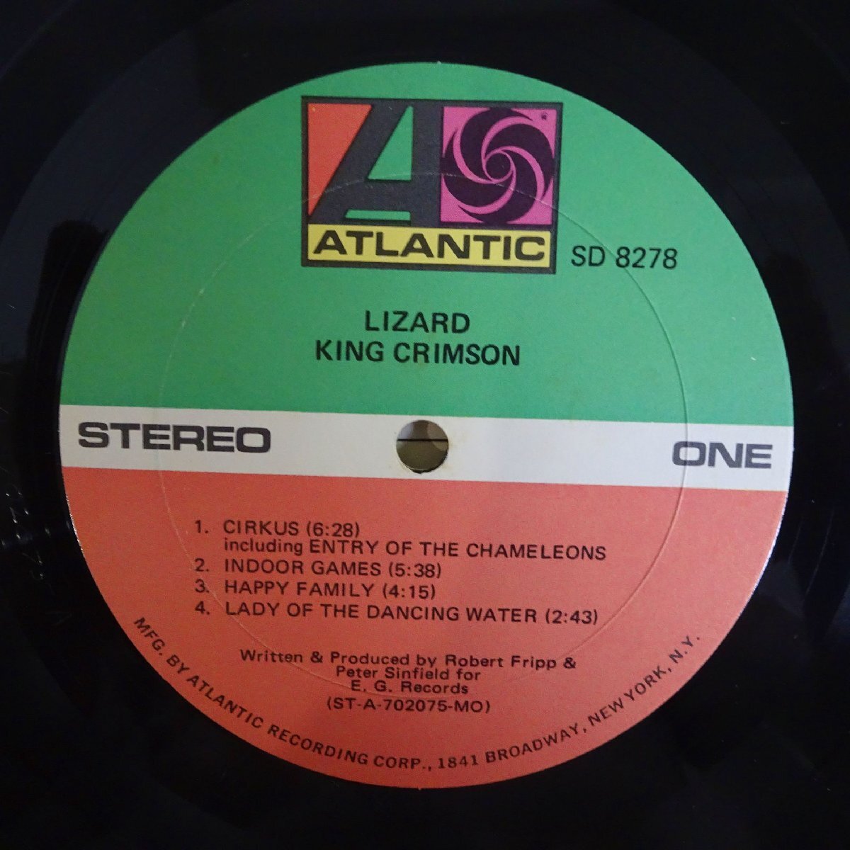 11186489;【USオリジナル/見開き】King Crimson Lizard_画像3