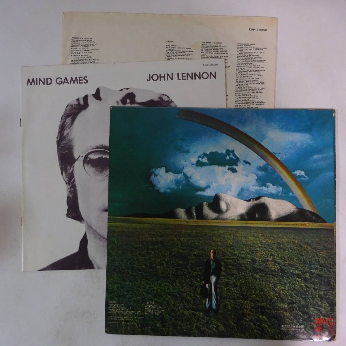 10025206;【国内盤】John Lennon / Mind Games ヌートピア宣言_画像2