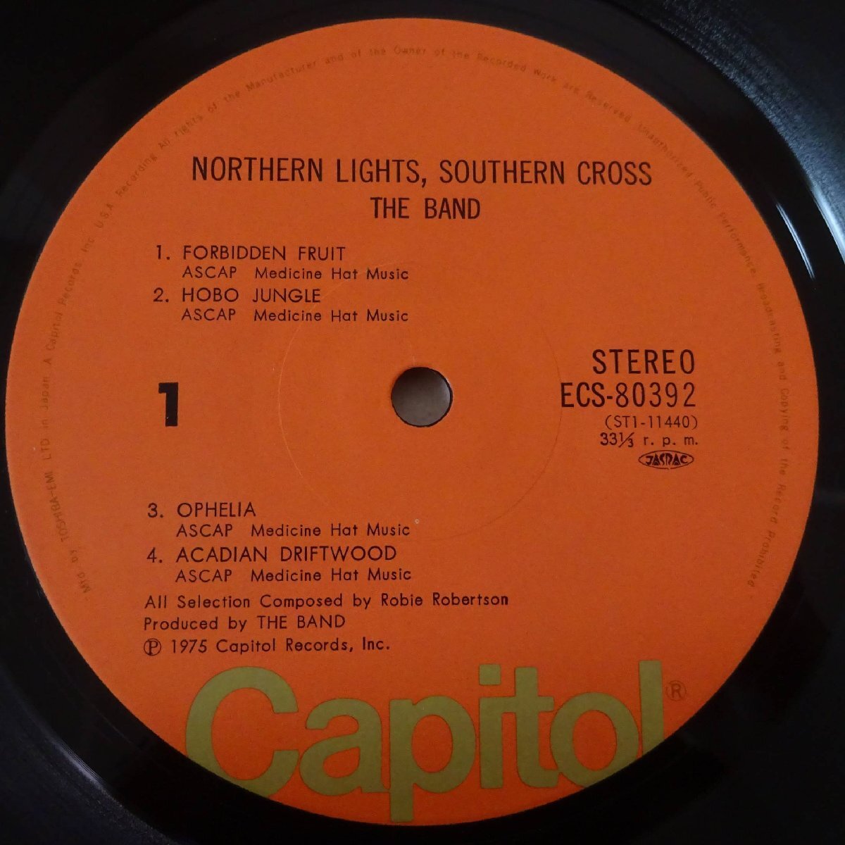 10025220;【国内盤】The Band / Northern Lights-Southern Cross 南十字星の画像3