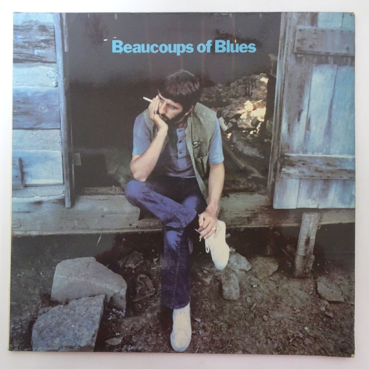 14030937;【UKオリジナル/マト両面1U/フルコーティング/見開き】Ringo Starr / Beaucoups Of Bluesの画像1