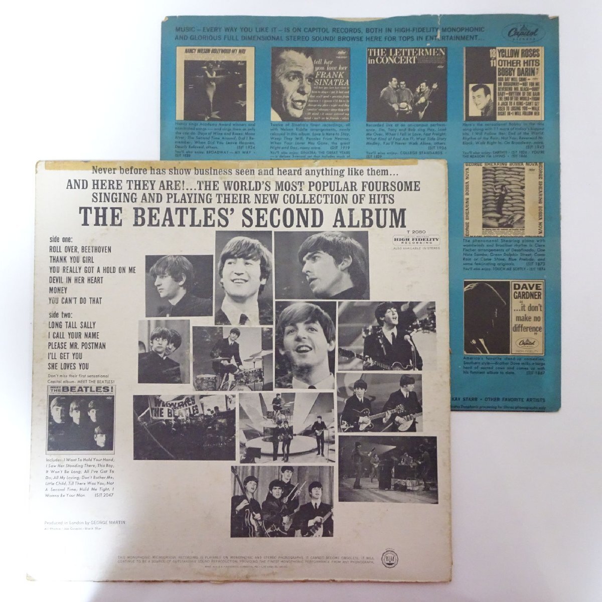 14030947;【USオリジナル/虹ラベル/深溝/MONO】The Beatles / The Beatles' Second Albumの画像2