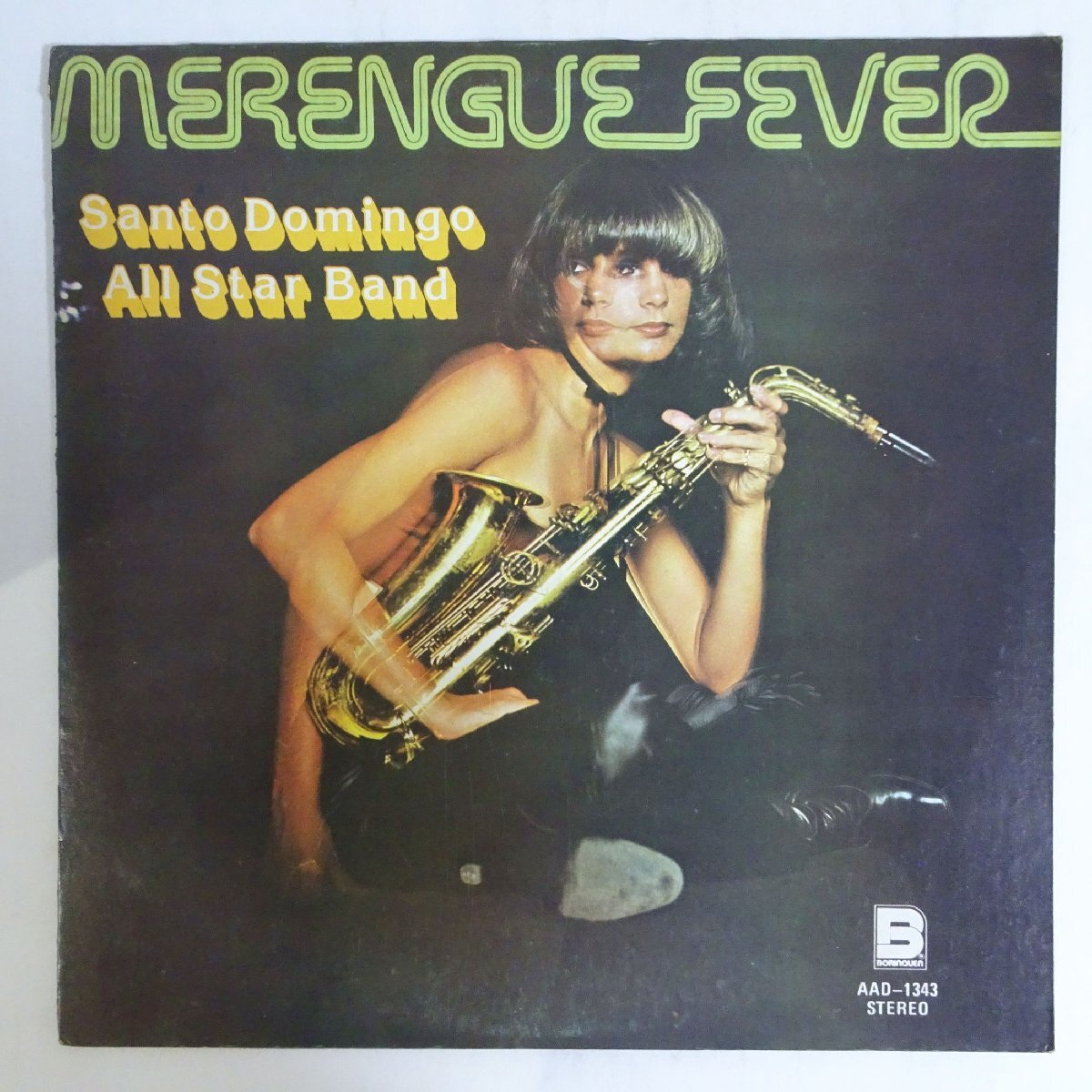 11186344;【Puerto Rico盤/Latin】Santo Domingo All Star Band / Merengue Fever_画像1