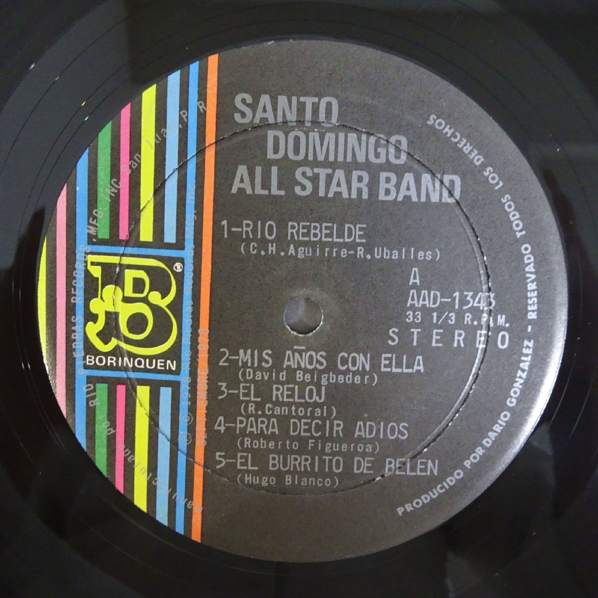 11186344;【Puerto Rico盤/Latin】Santo Domingo All Star Band / Merengue Fever_画像3