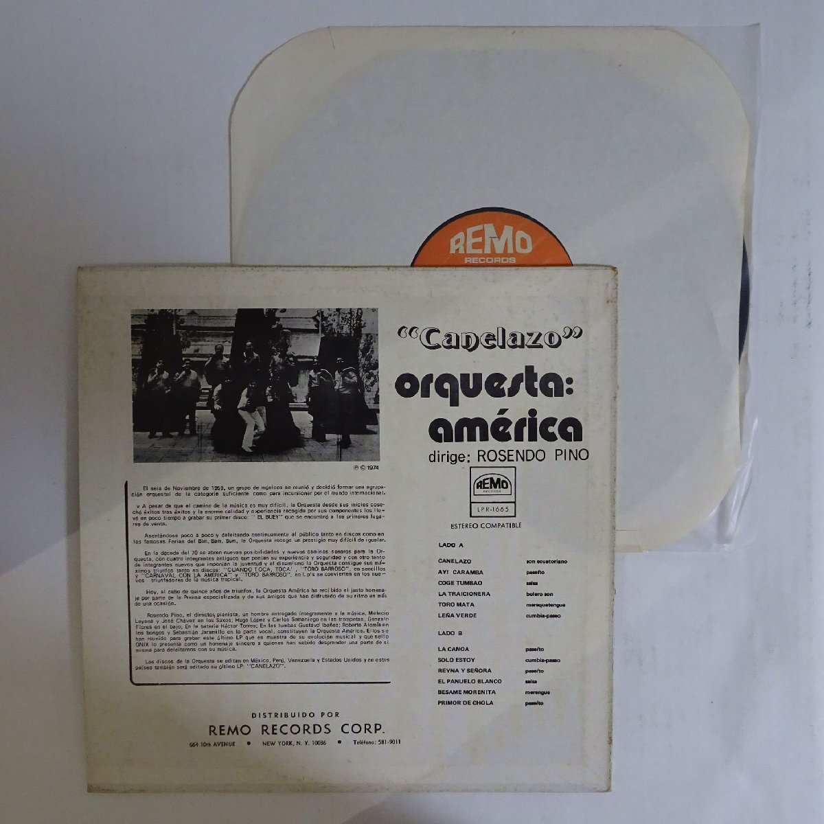 11186337;【US盤/Latin】Orquesta America / Canelazoの画像2