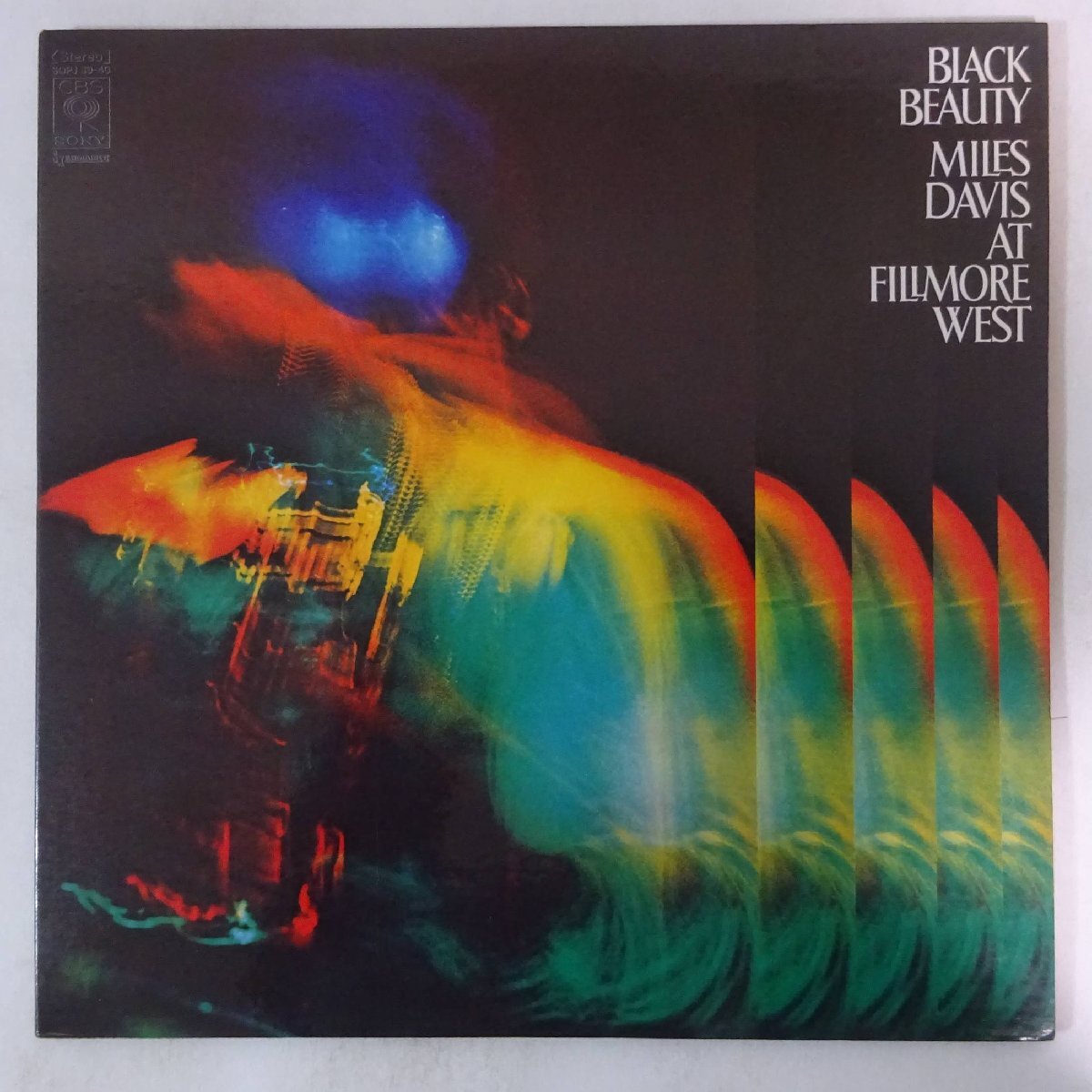 11186234;【ほぼ美盤/国内盤/CBS/sony/見開き/2LP】Miles Davis / Black Beauty (Miles Davis At Fillmore West)の画像1