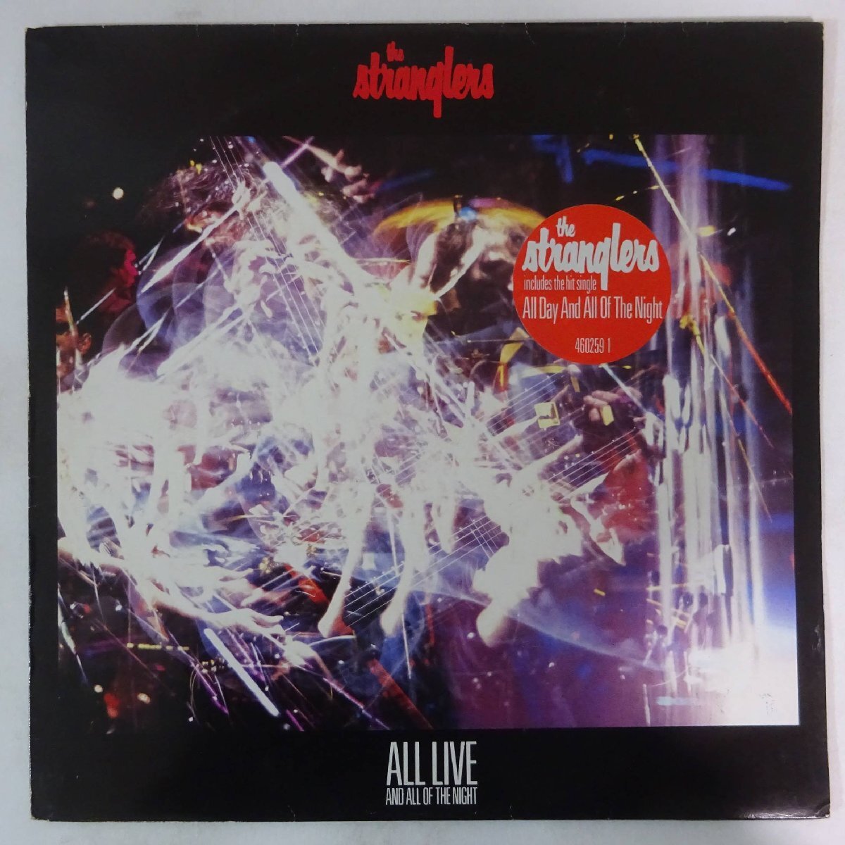 10024981;【UK盤/ハイプステッカー】The Stranglers / All Live And All Of The Nightの画像1