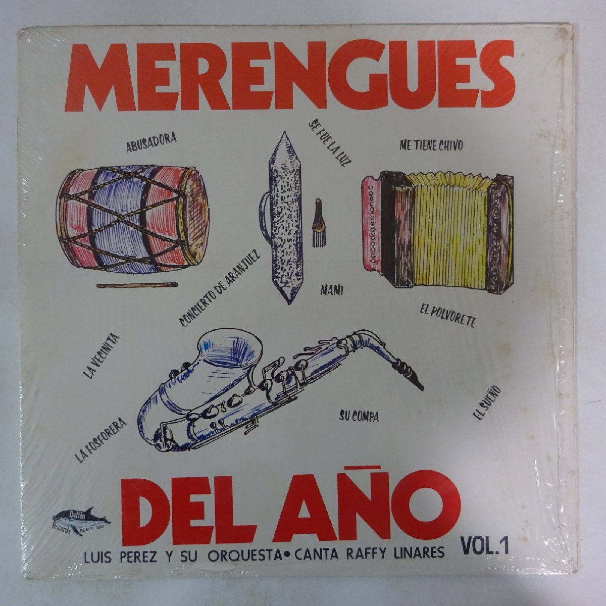 10024960;【US盤/シュリンク/RED VINYL/LATIN】Luis Perez Y Su Orquesta / Merengues Del Ano, Vol. 1の画像1