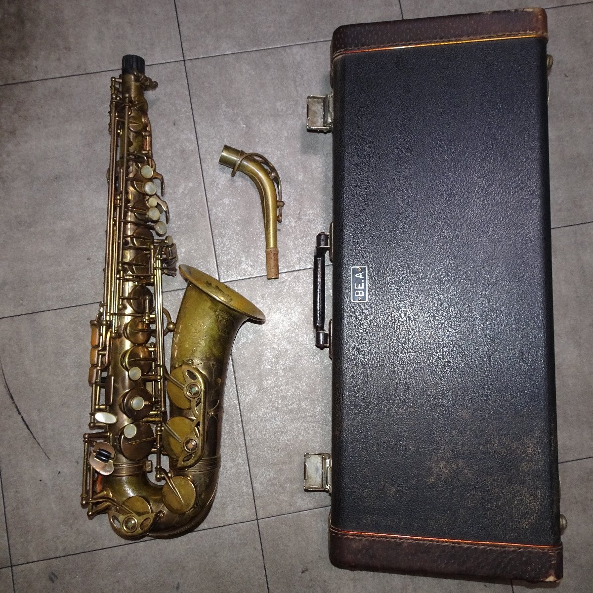 Q10599【発送可!ハードケース付!】Selmer MARKⅦ セルマー アルトサックス Alto Saxophone MARK7 マーク7 23万番台 1974年製 G-32の画像1