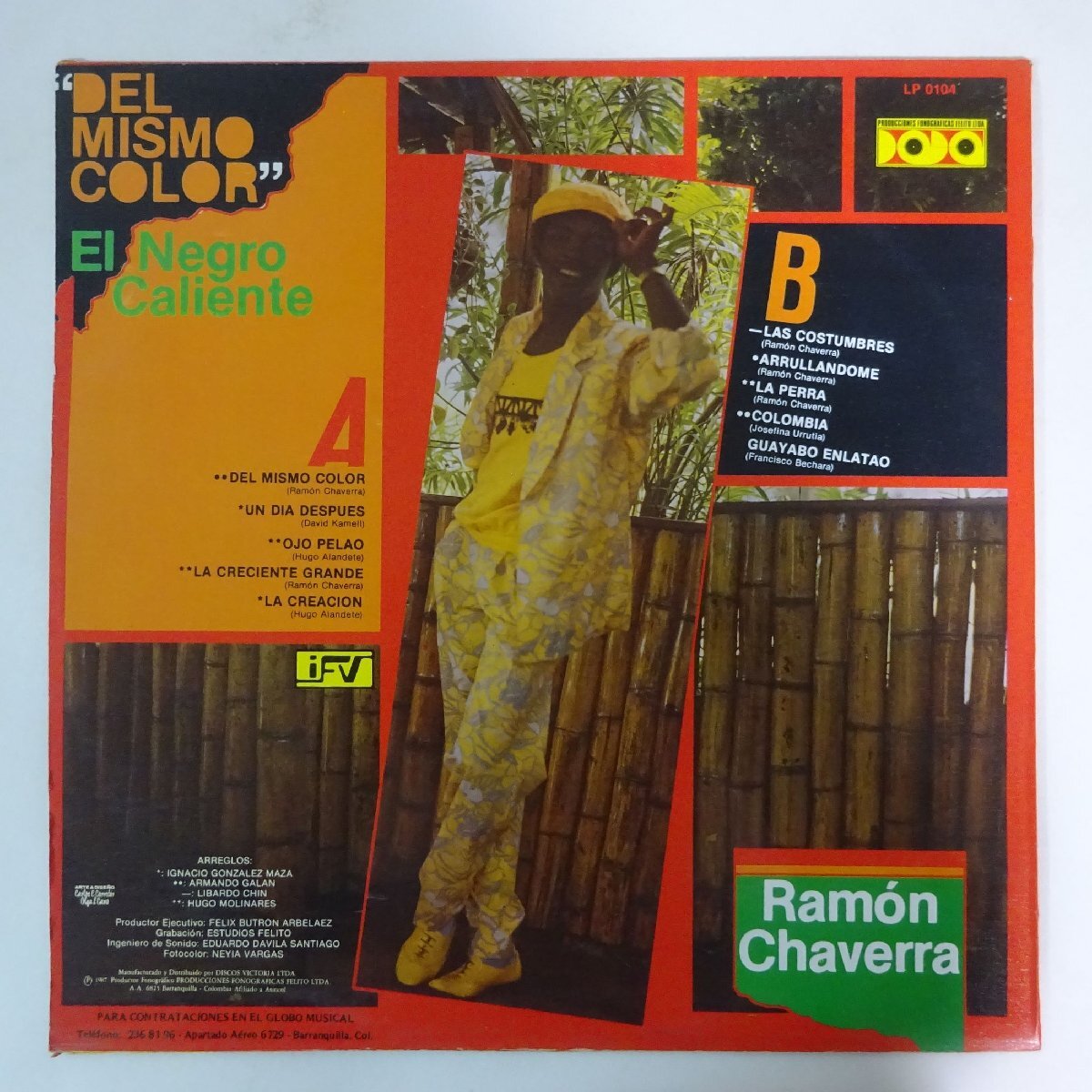 10025596;【Colombia盤/Latin】Ramon Chaverra / Del Mismo Colorの画像2