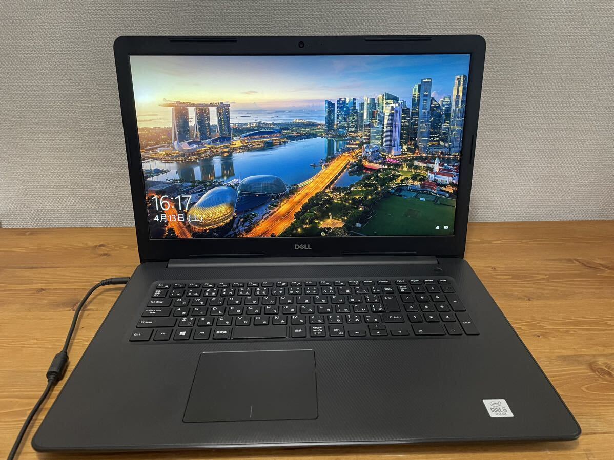 DELL cpu lntel core i5-1035g1 RAM 8GB Windows10 home HDD 1TB 初期化済みの画像1