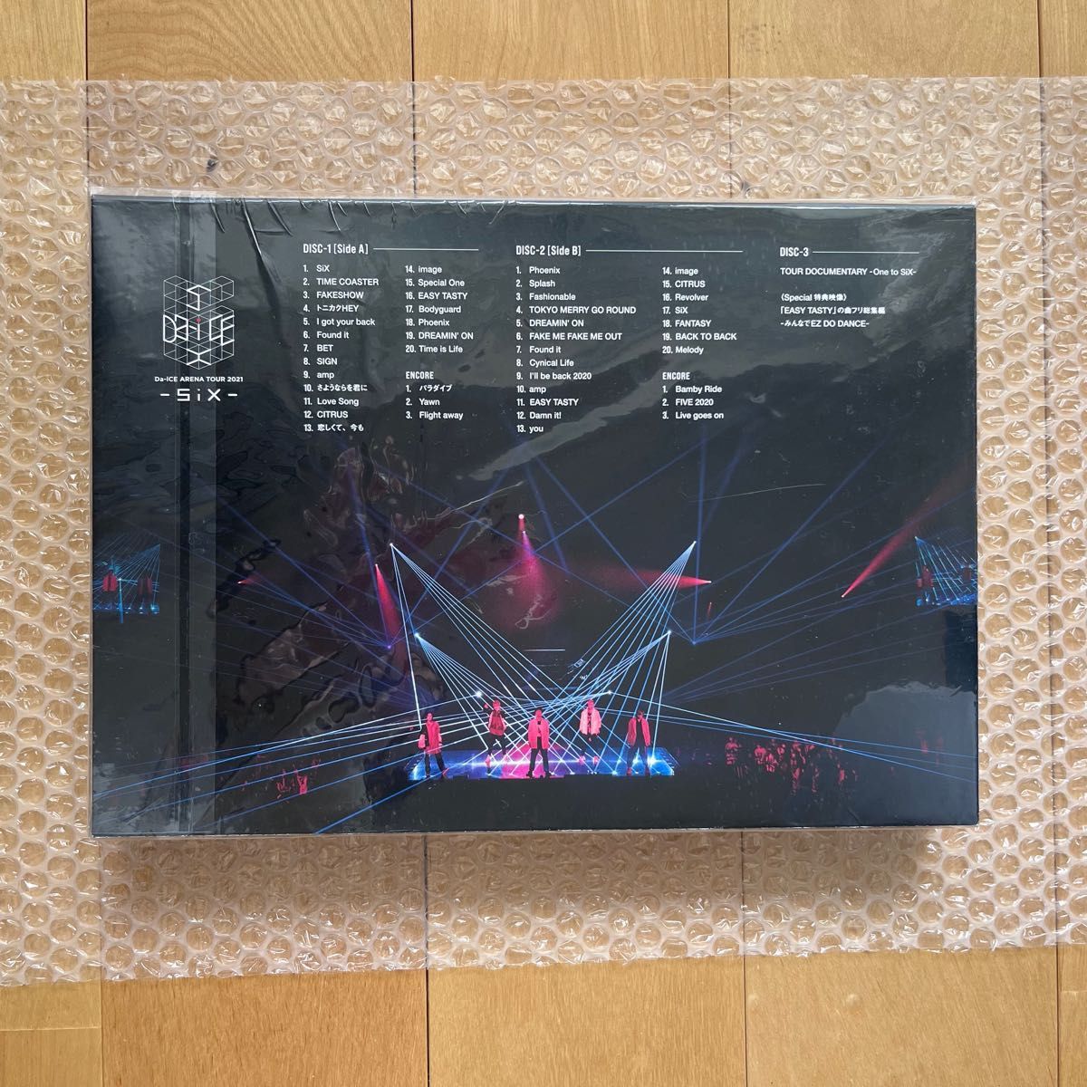 ★値下げ★Da-iCE ARENA TOUR 2021 -SiX- (Blu-ray3枚組) (初回生産限定盤)