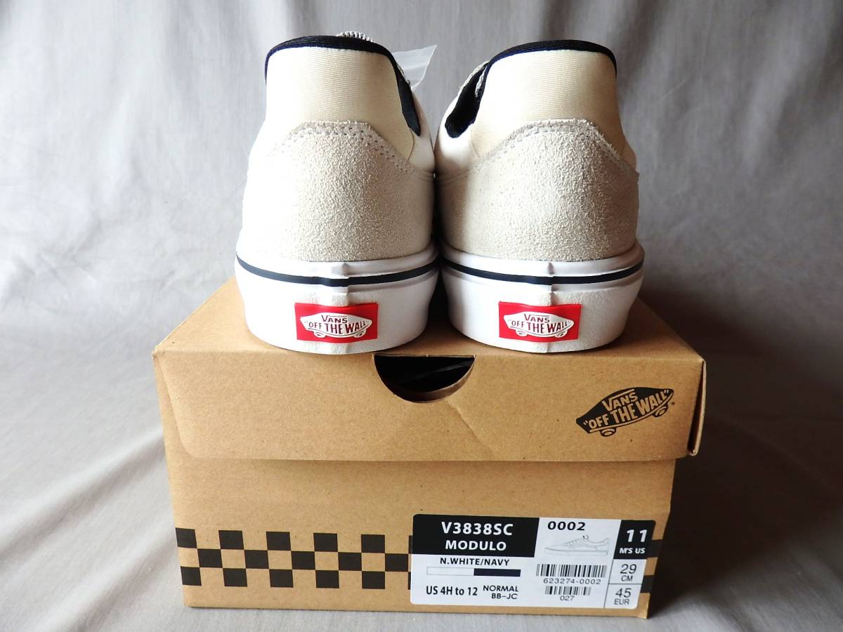 29cm！新品◆VANS　MODULO WHITE◆US11(29cm)◆サーフィン/スケートボード/スノーボード/BMX_画像8