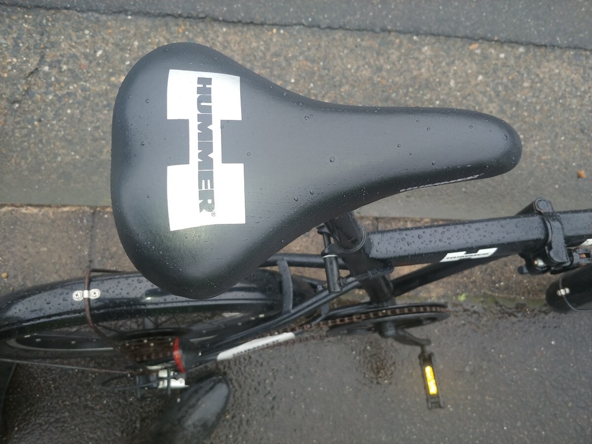 HUMMER ハマー 折りたたみ式自転車 20インチ 6段変速 京都に直接引き取り限定の画像8