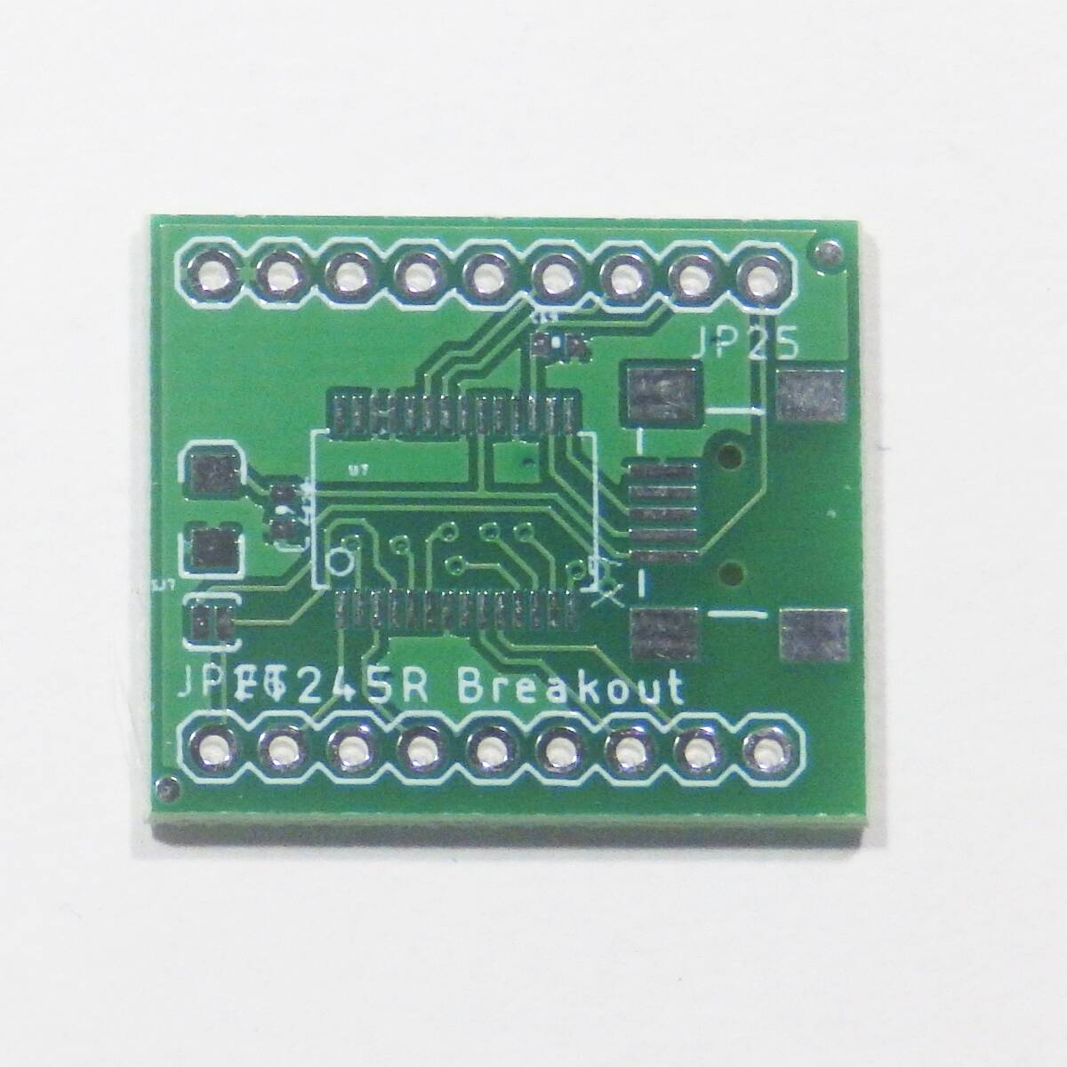 SparkFun USB to FIFO Breakout - FT245RL 緑色 シルク難あり USBパラレル変換モジュール SSOP-28 0.65mmピッチ SMD 取付練習 dqona_画像1
