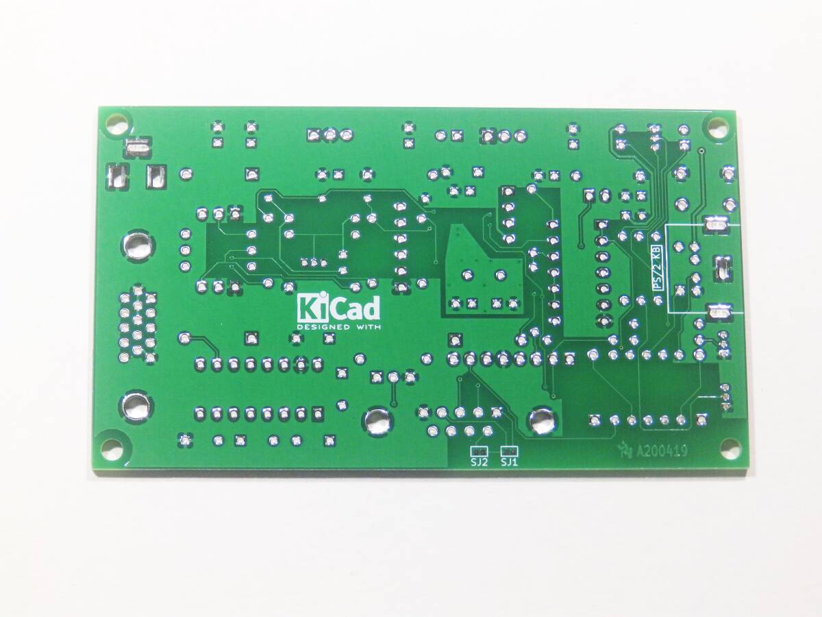 uTerm-S 製作用 プリント基板 緑色 VT100 ライクなターミナル マイコン VGA PS/2 RS232 STM32F030F4P6 eb9ea_画像2