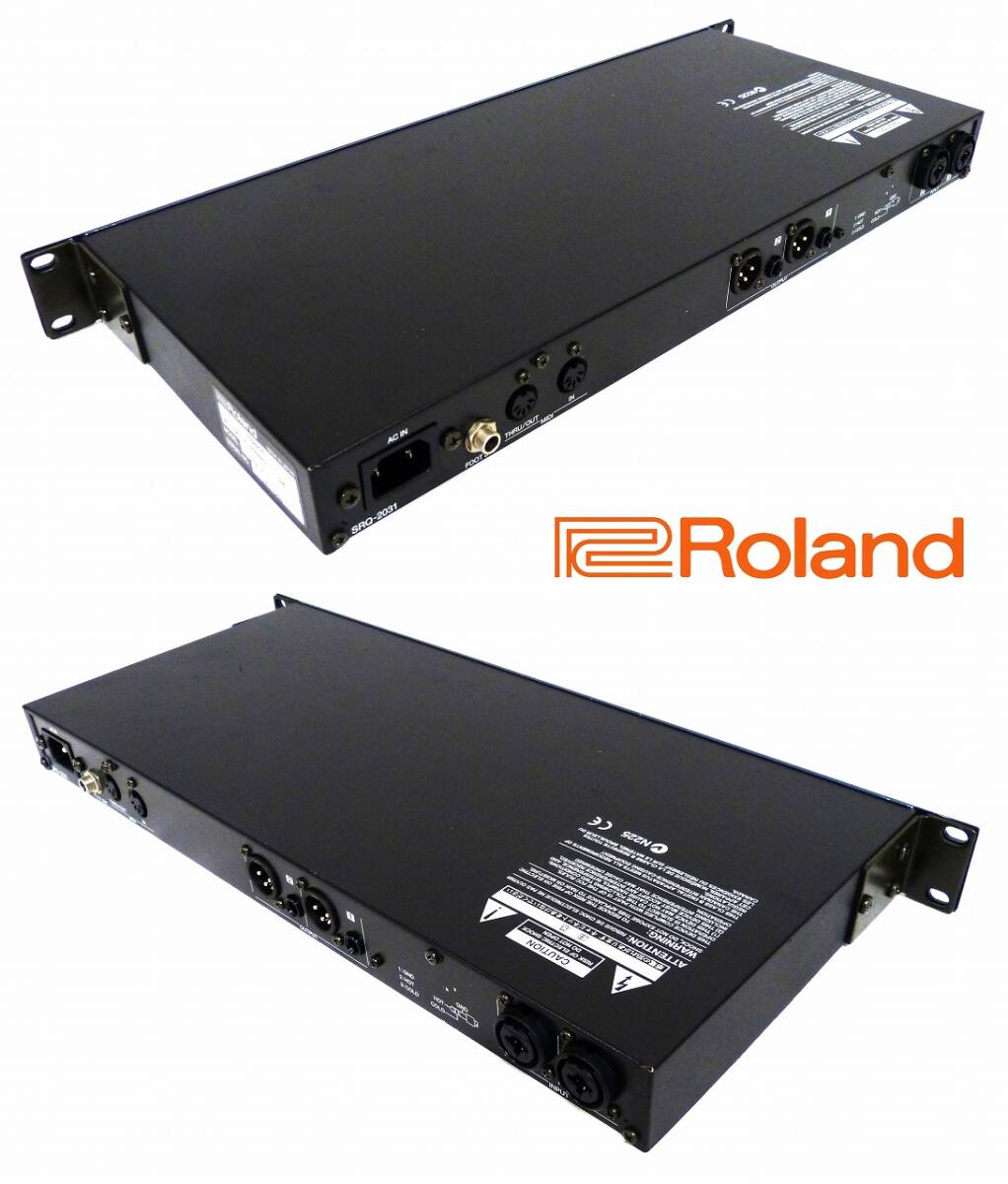 Roland ローランド SRQ-2031 デジタルグラフィックイコライザー 31バンド 2ch DIGITAL GRAPHIC EQUALIZER  管.157の画像7