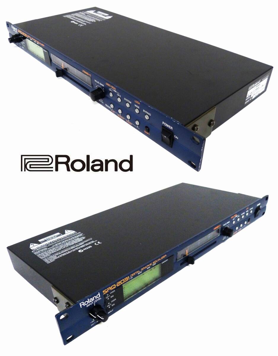 Roland ローランド SRQ-2031 デジタルグラフィックイコライザー 31バンド 2ch DIGITAL GRAPHIC EQUALIZER  管.157の画像4
