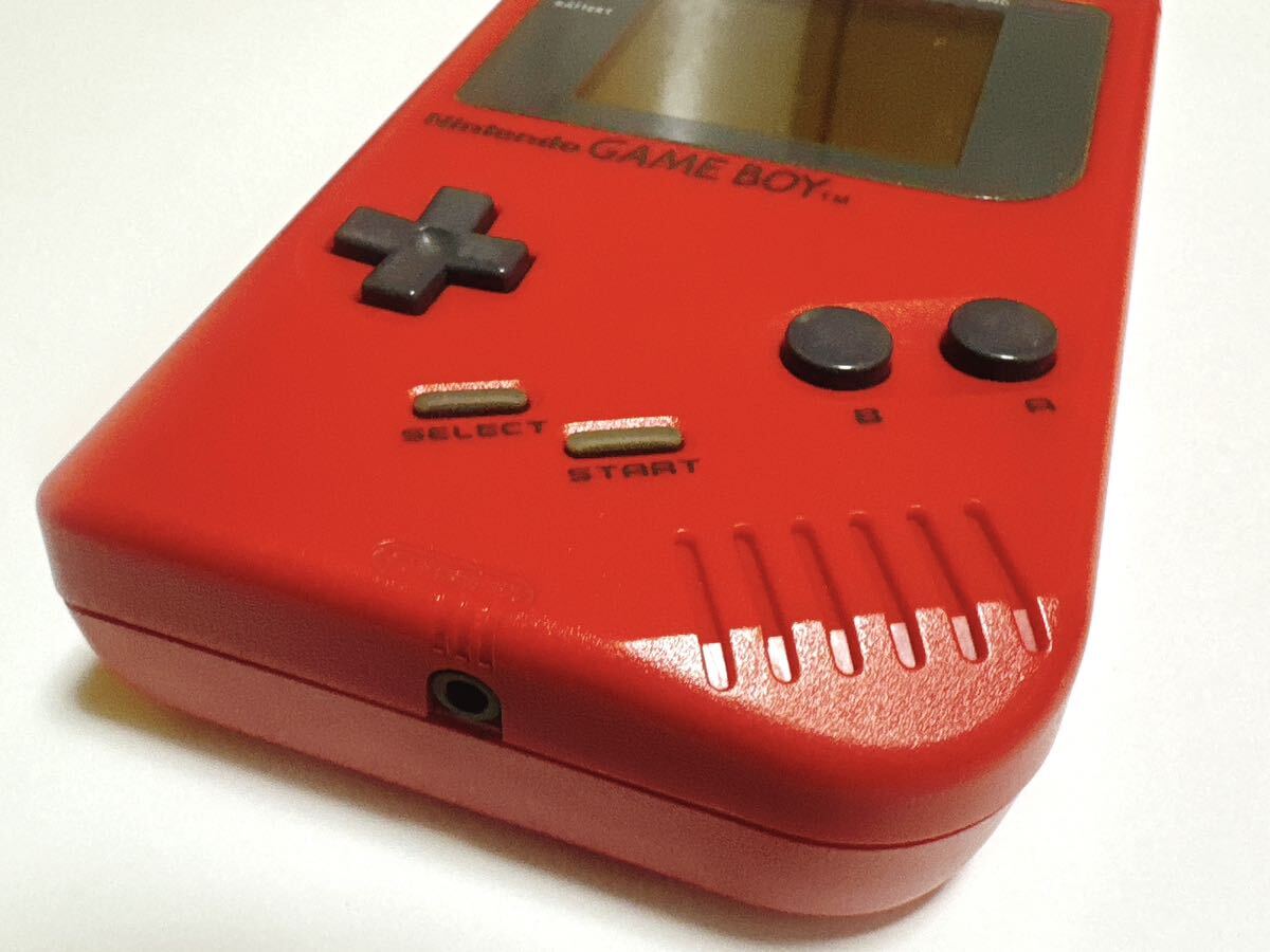 GB 本体 ゲームボーイ レッド DMG-001 動作確認済み 初代 Nintendo GAMEBOY ポケットモンスター ゼルダ カービィ セット まとめて ソフト