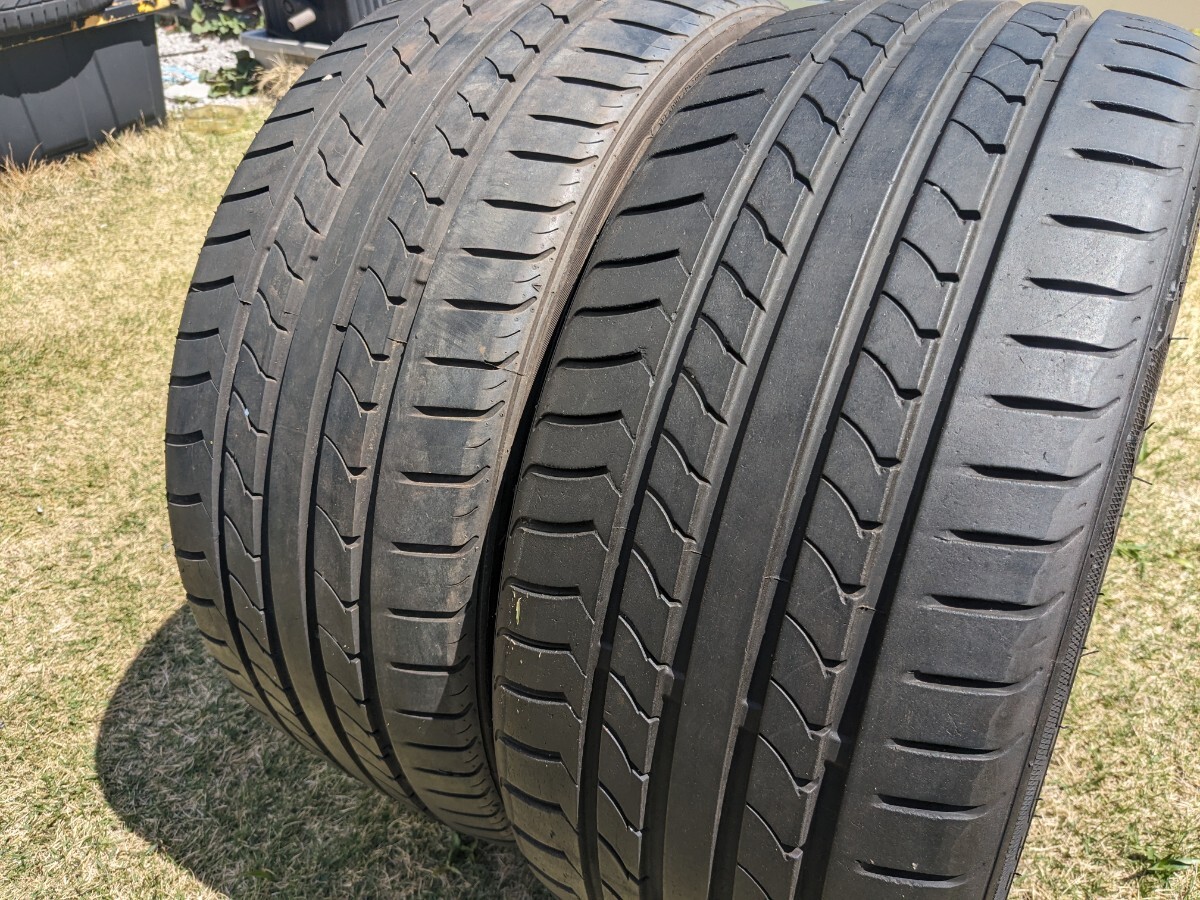 245/35R19 2本 MAXTREK アルファード プリウスα クラウン セルシオ エルグランド 夏タイヤ_画像3