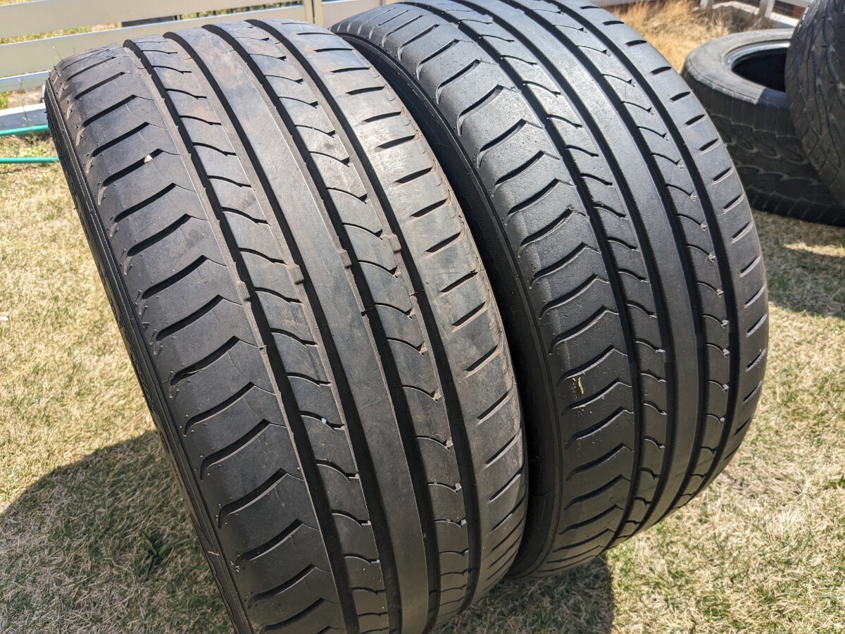 245/35R19 2本 MAXTREK アルファード プリウスα クラウン セルシオ エルグランド 夏タイヤ_画像2