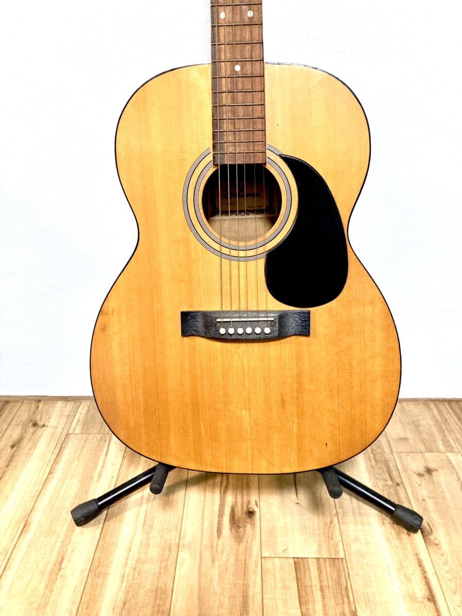 SHIMA シマクラシックギター アコースティックギター ビンテージ 当時物 アコギ 弦楽器 ケース付きの画像3