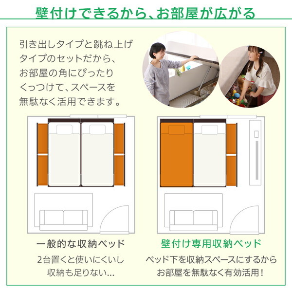 Alonza アロンザ スタンダードボンネルコイルマットレス付き A+Bタイプ ワイドK240(SD×2) ダークブラウン_画像8