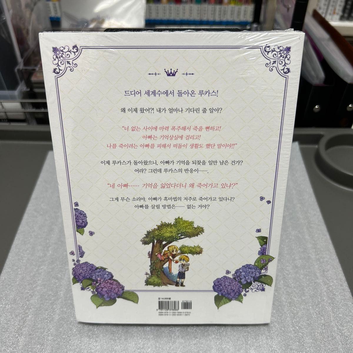 韓国語版「ある日、お姫様になってしまった件について 5巻」未開封 ★おまけ画像5枚目