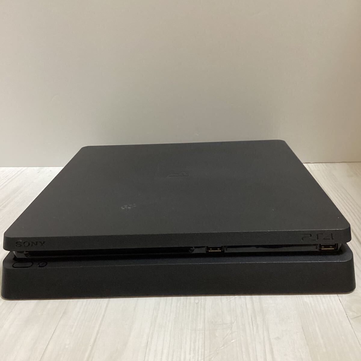 1 jpy start [ used ]SONY PS4 jet black CUH-2100A