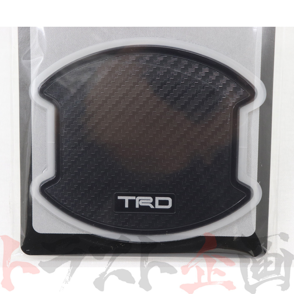 TRD ドア ハンドル プロテクター クラウン ブラック 小 2枚セット MS010-00023 正規品 (563101030_画像2