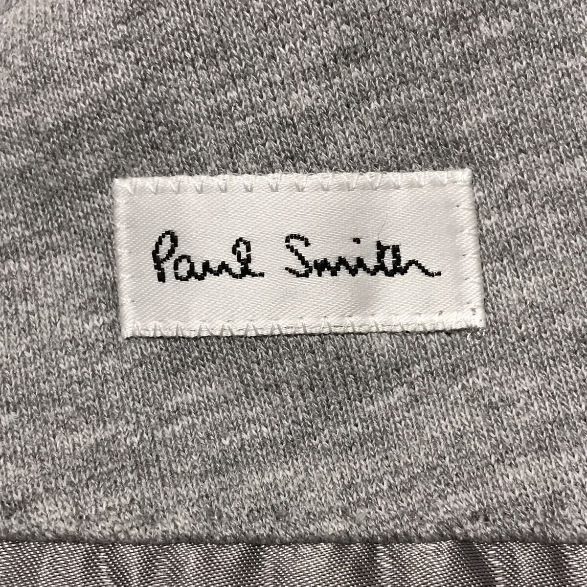 ポールスミス Paul Smith テーラードジャケット アンコンジャケット ニットジャケット Mサイズ メンズ グレー_画像8