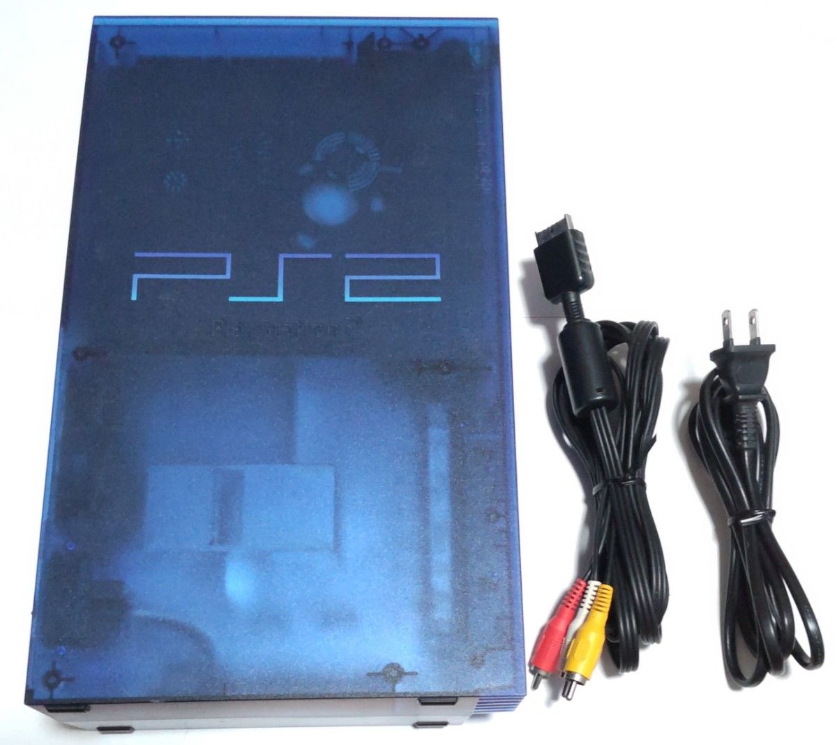 PS2 本体 SCPH-37000 オーシャンブルー コントローラー・箱・取説無し ジャンク品