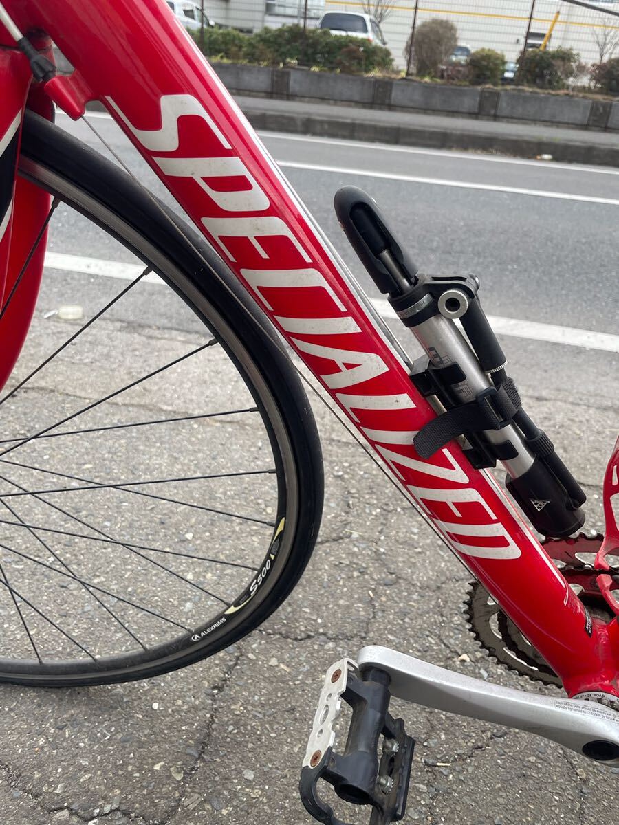 ★SPECIALIZED ALLEZ スペシャルライド アレー 赤 SHIMANO シマノ ロードバイク サイクリング 自転車 700×23C_画像4