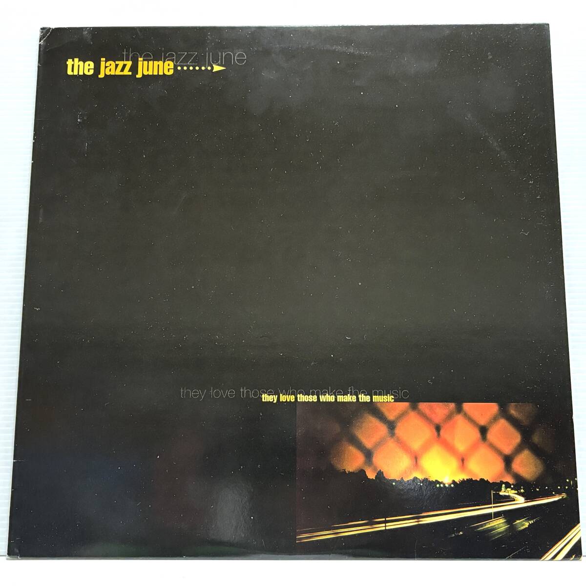 The Jazz June / They Love Those Who Make The Music (LP Grey/Orange Swirl Vinyl) ■Used■ Emo エモいレコード_画像1