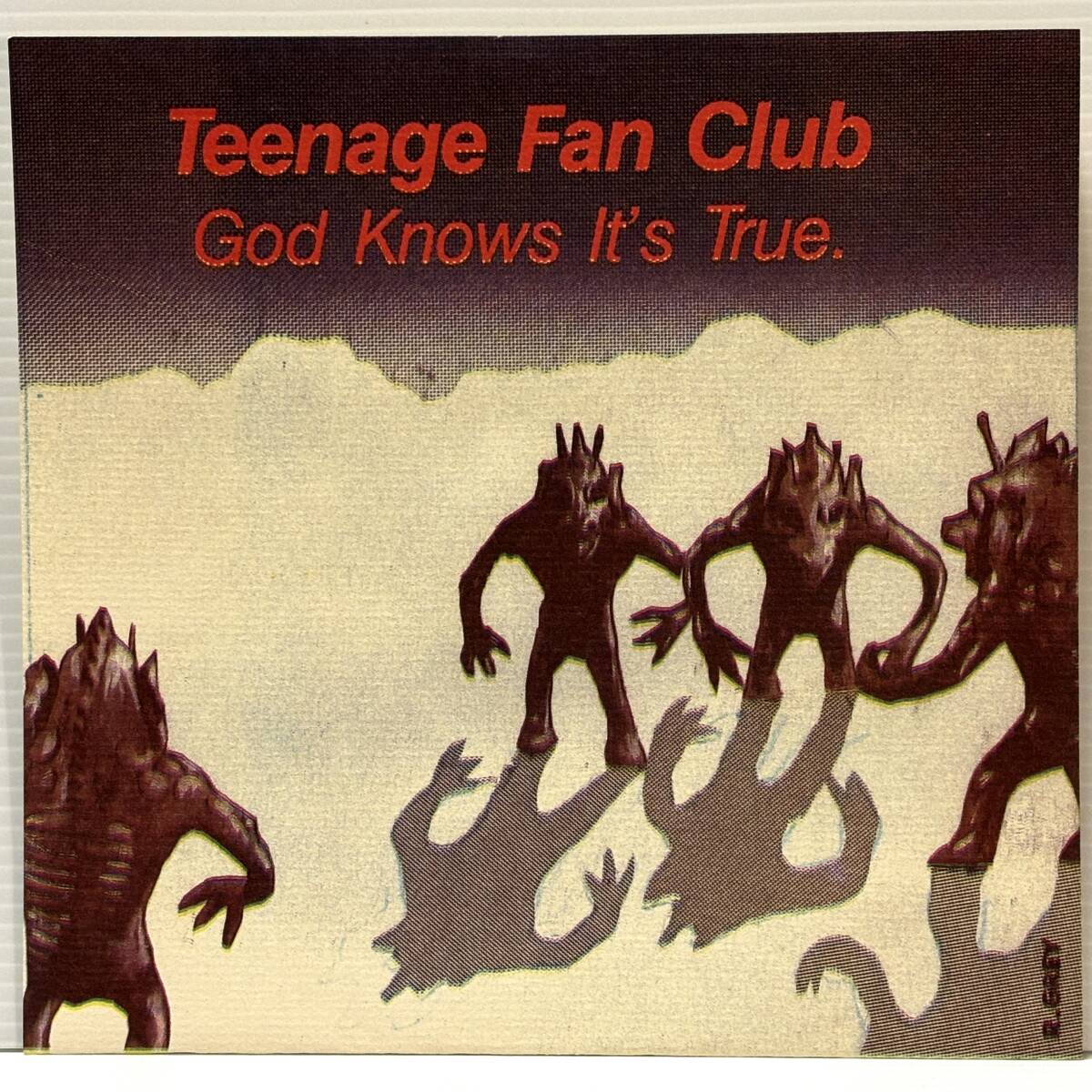 Teenage Fan Club / God Knows It's True (7 inch) ■Used■ の画像1