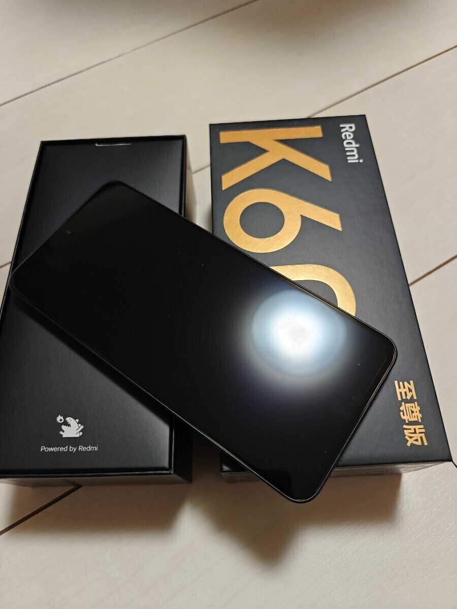 Redmi K60 Ultra 至尊版 12GB/256GB Dimensity9200+ Color Black BLU済み magisk playstore導入済みの画像1