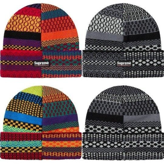 Supreme　Multi Pattern　Beanie　シュプリーム　ニット帽