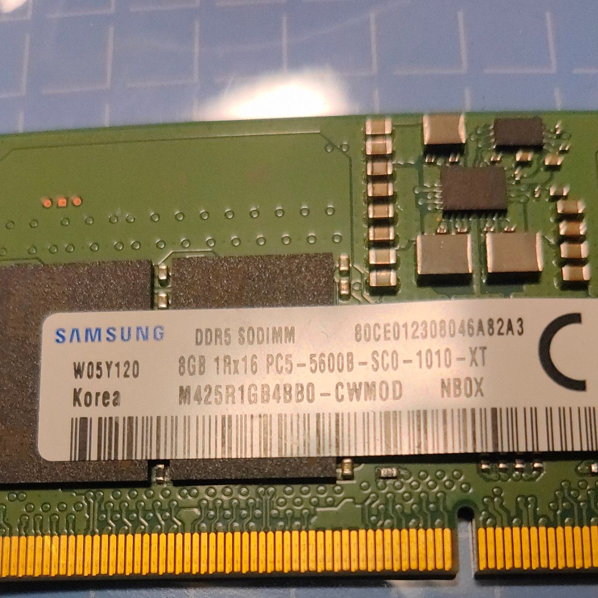 SO-DIMM メモリ DDR5 5600 8GB