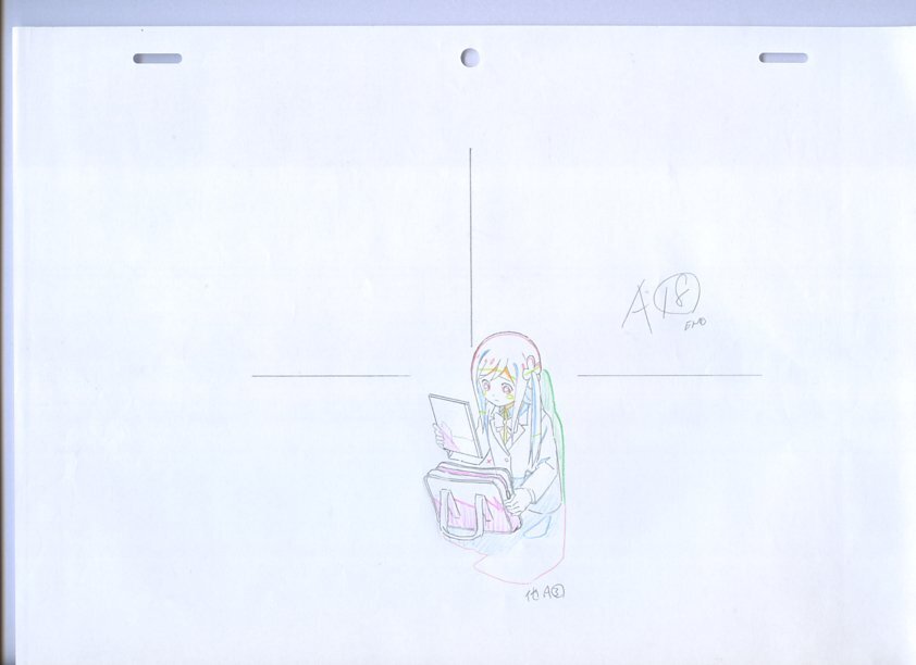 Aセル画 原画 ひとりぼっちの○○生活 其の913の画像1