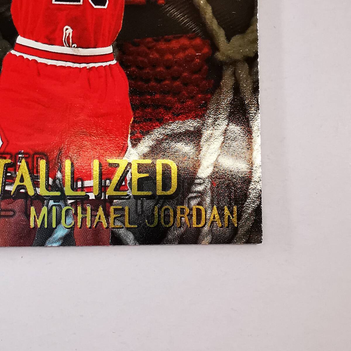 ★96-97 Fleer Metal Metallized #128 Michael Jordan Basketball card バスケットボールカード マイケル・ジョーダン■NBA_画像5
