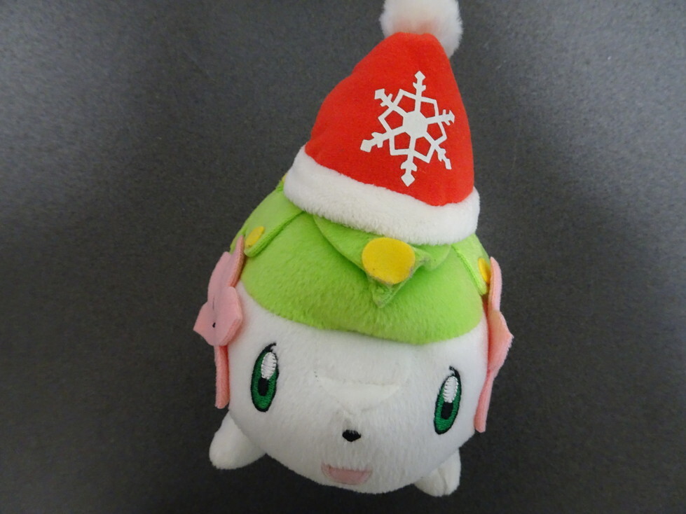 ポケモンセンター　クリスマス2008年　シェイミ　ぬいぐるみ_画像1