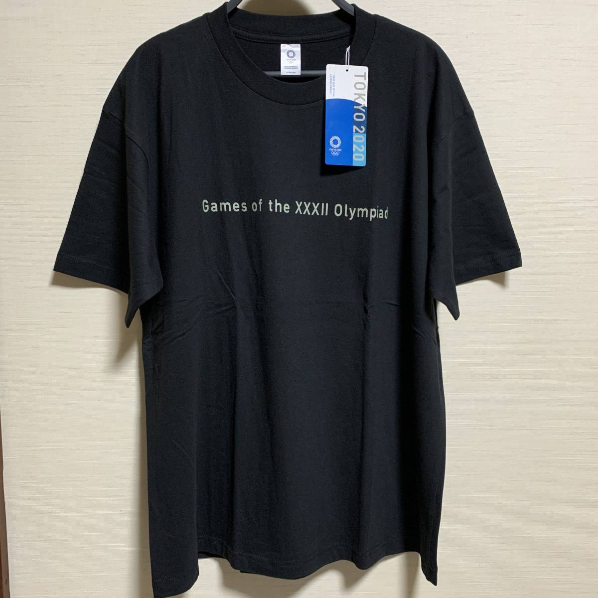 TOKYO2020 東京オリンピック エンブレム 半袖 Tシャツ 大人気完売品 Lサイズ 黒色 東京2020 公式ライセンス商品 /タグ付き未着用_画像3