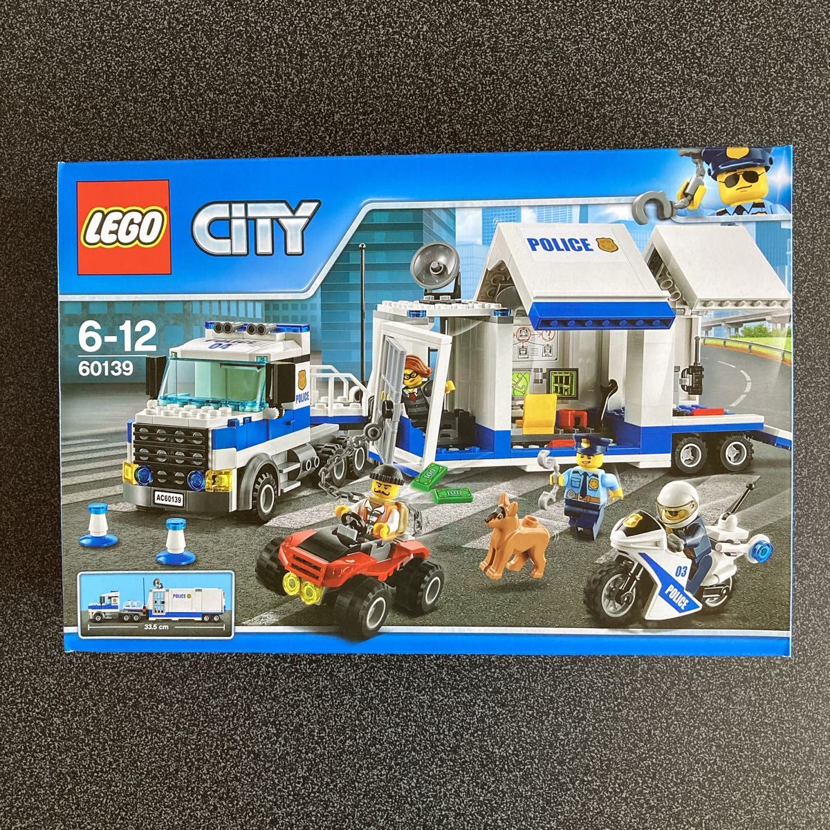 LEGO レゴ シティ ポリストラック司令本部　60139