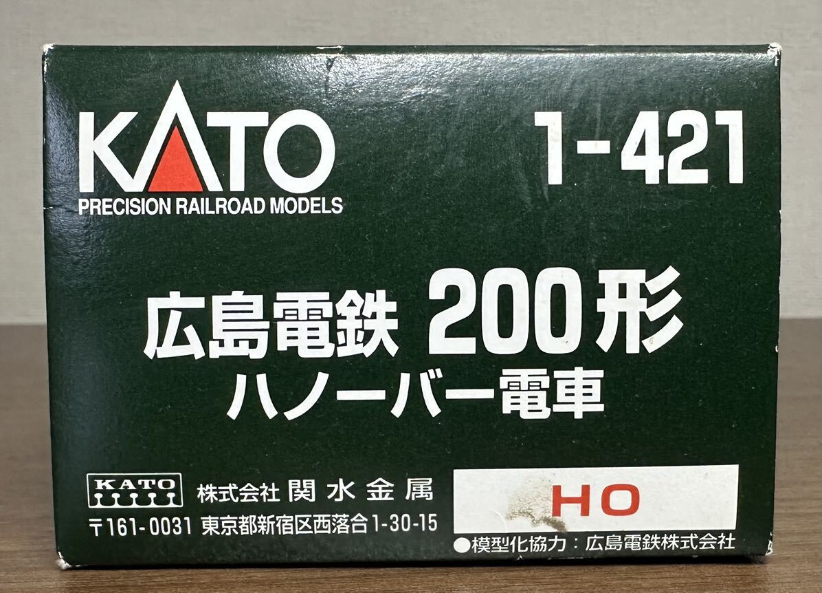 KATO 1-421 広島電鉄 200形 ハノーバー電車の画像6